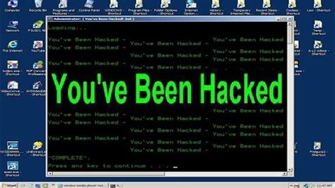 Always have antivirus and anti-malware. . Getting hacked screen prank